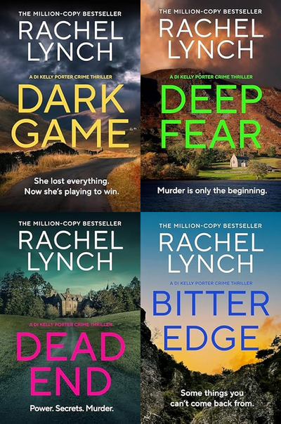 DI Kelly Porter Series by Rachel Lynch ~ 4 MP3 AUDIOBOOK COLLECTION
