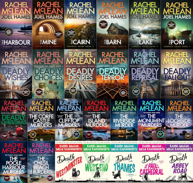 Cumbria Crime Series & more by Rachel McLean ~ 26 MP3 AUDIOBOOK COLLECTION