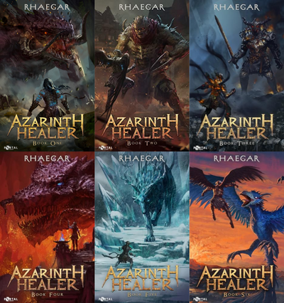 Azarinth Healer Series by Rhaegar ~ 6 MP3 AUDIOBOOK COLLECTION
