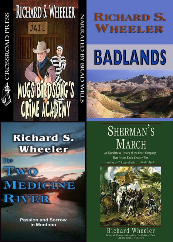 Richard S Wheeler ~ 4 MP3 AUDIOBOOK COLLECTION