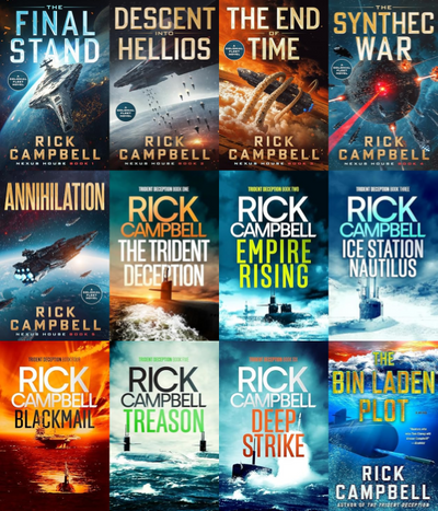 Nexus House Series & more by Rick Campbell ~ 12 MP3 AUDIOBOOK COLLECTION