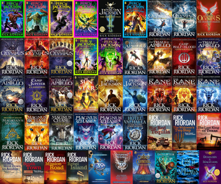camp series Camp Half-Blood Chronicles Series & more by Rick Riordan ~ 46 MP3 AUDIOBOOK COLLECTION – MotionAudiobooks
