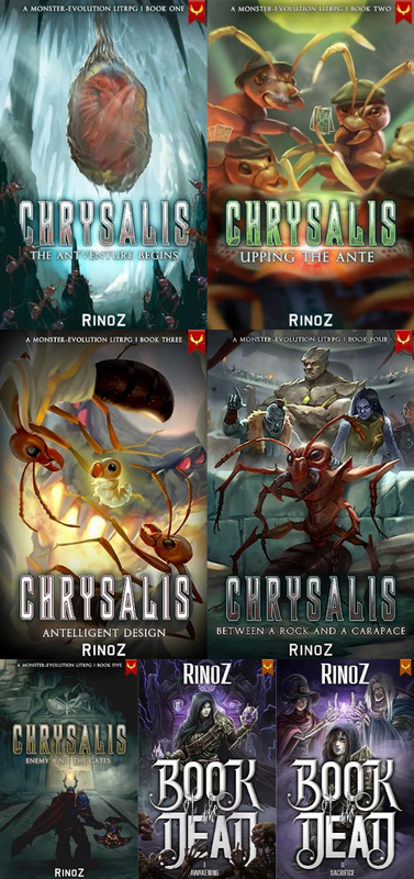 Chrysalis Series & more by RinoZ ~ 7 MP3 AUDIOBOOK COLLECTION