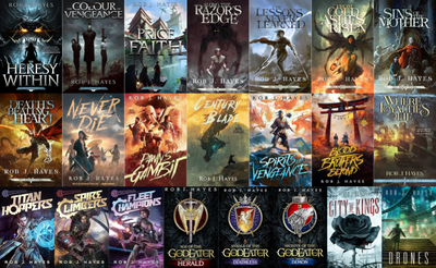 The Ties That Bind Series & more by Rob J. Hayes ~ 22 MP3 AUDIOBOOK COLLECTION