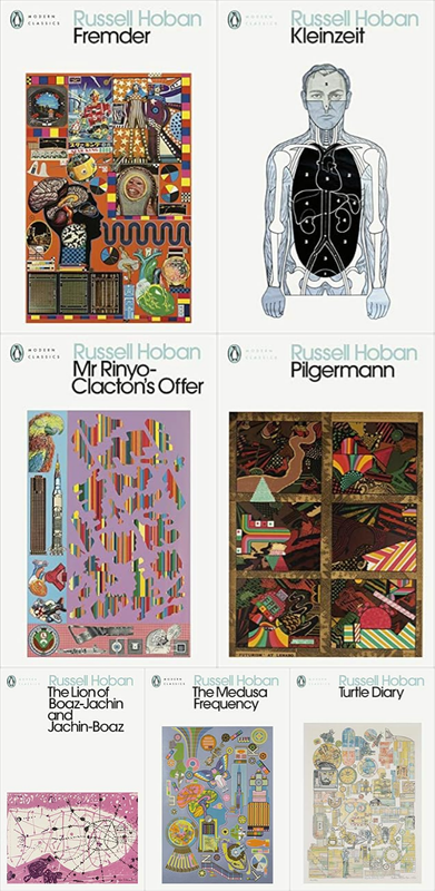 Russell Hoban ~ 9 MP3 AUDIOBOOK COLLECTION