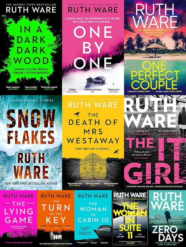 Ruth Ware ~ 11 MP3 AUDIOBOOK COLLECTION