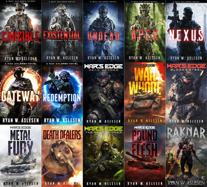 Crucible Series & more by Ryan W. Aslesen ~ 17 MP3 AUDIOBOOK COLLECTION