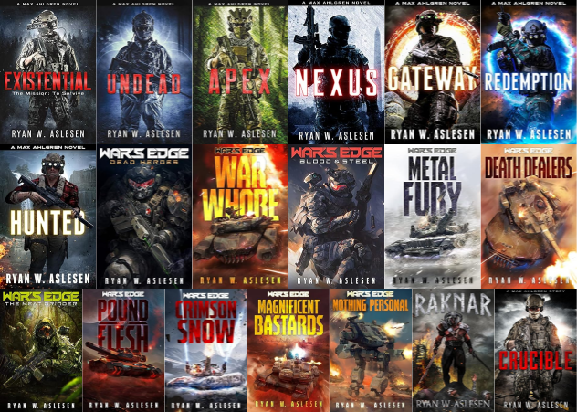 Crucible Series & more by Ryan W. Aslesen ~ 19 MP3 AUDIOBOOK COLLECTION