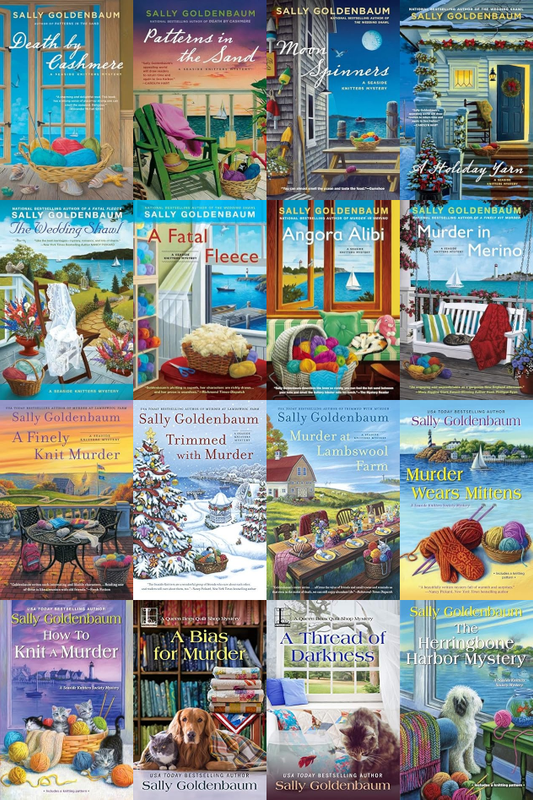 Seaside Knitters Mystery Series & more by Sally Goldenbaum ~ 16 MP3 AUDIOBOOK COLLECTION