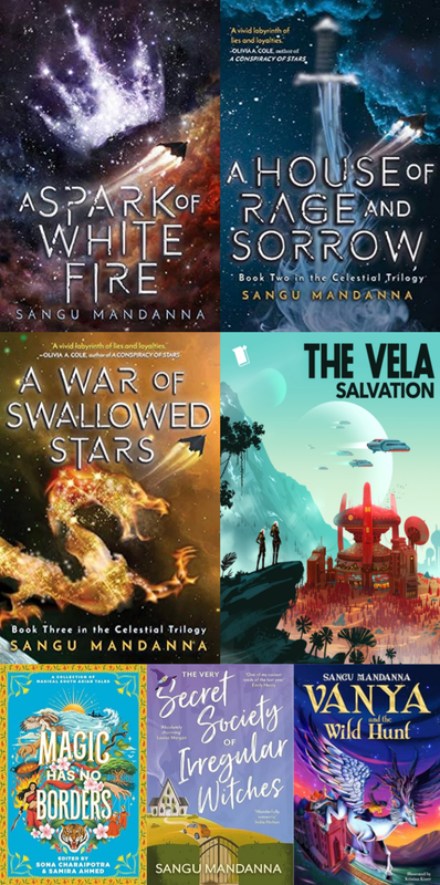 The Celestial Trilogy Series & more by Sangu Mandanna ~ 7 MP3 AUDIOBOOK COLLECTION