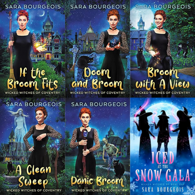 Wicked Witches of Coventry Series & more by Sara Bourgeois ~ 6 MP3 AUDIOBOOK COLLECTION