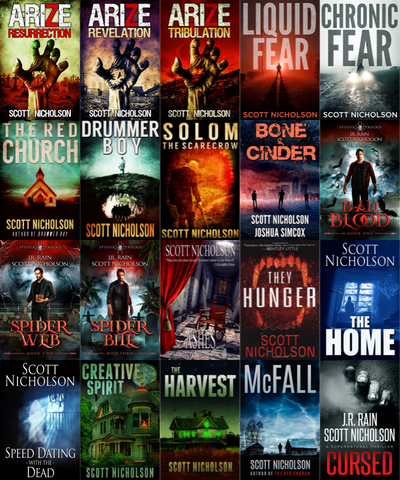 Arize Series & more by Scott Nicholson ~ 20 MP3 AUDIOBOOK COLLECTION