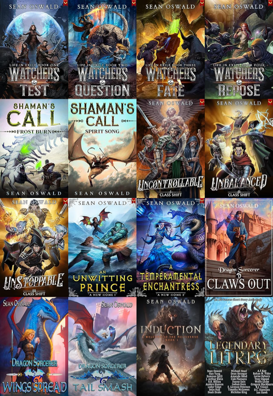 Life in Exile Series & more by Sean Oswald ~ 16 MP3 AUDIOBOOK COLLECTION