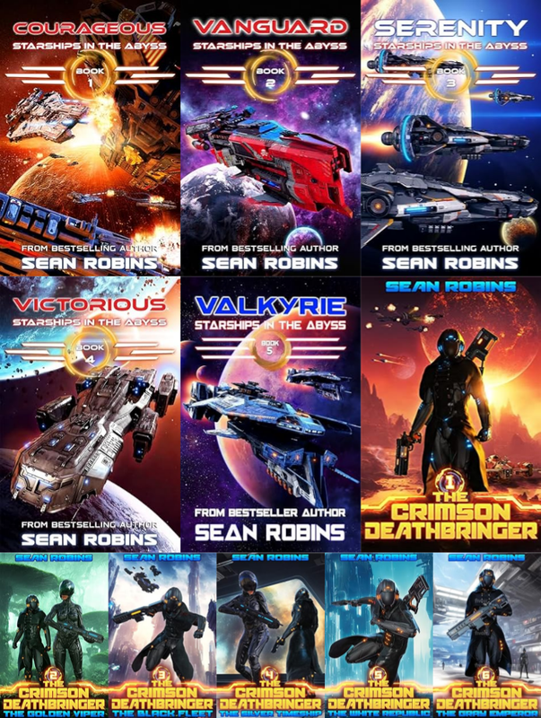 Starships in the Abyss Series & more by Sean Robins ~ 11 MP3 AUDIOBOOK COLLECTION