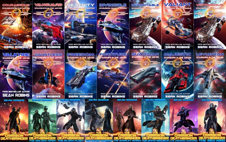 Starships in the Abyss Series & more by Sean Robins ~ 22 MP3 AUDIOBOOK COLLECTION