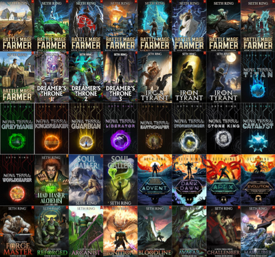 Battle Mage Farmer Series & more by Seth Ring ~ 40 MP3 AUDIOBOOK COLLECTION