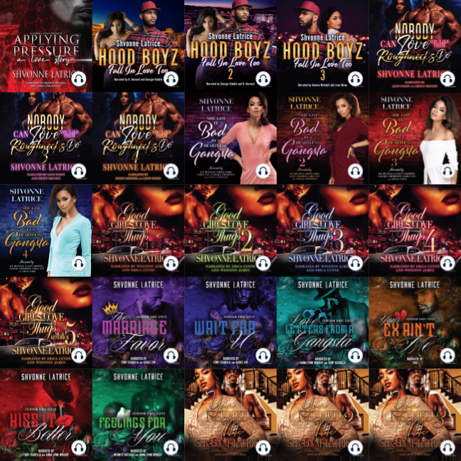 Nobody Can Love You Like Them Roughnecks Do Series & more by Shvonne Latrice ~ 25 MP3 AUDIOBOOK COLLECTION