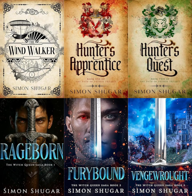 Children of the Sky Series & more by Simon Shugar ~ 6 MP3 AUDIOBOOK COLLECTION