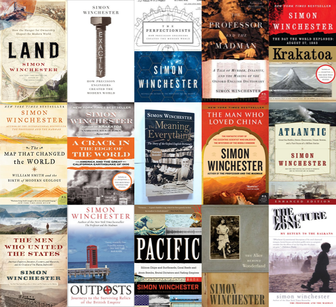 Simon Winchester ~ 15 MP3 AUDIOBOOK COLLECTION