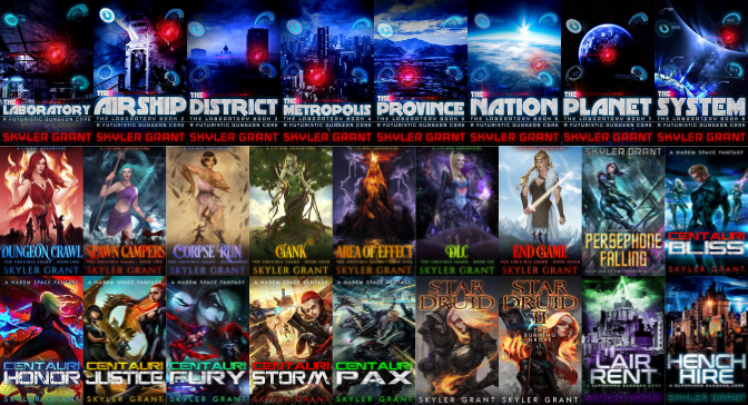 A Futuristic Dungeon Core Series & more by Skyler Grant ~ 26 MP3 AUDIOBOOK COLLECTION