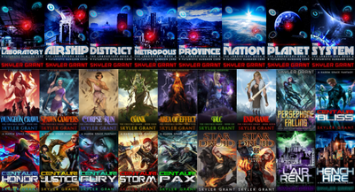 A Futuristic Dungeon Core Series & more by Skyler Grant ~ 26 MP3 AUDIOBOOK COLLECTION