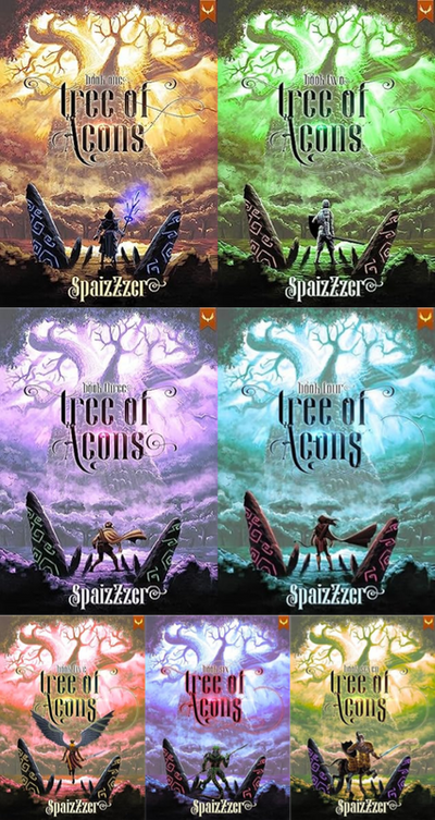 Tree of Aeons Series by Spaizzzer ~ 7 MP3 AUDIOBOOK COLLECTION