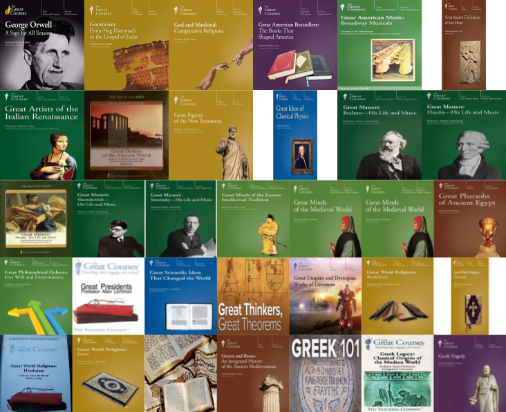 The Great Courses - The Modern Scholar - Volume - G ~ 44 MP3 AUDIOBOOK COLLECTION