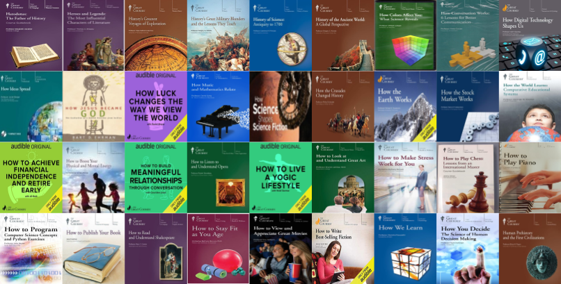 The Great Courses - The Modern Scholar - Volume - H ~ 47 MP3 AUDIOBOOK COLLECTION