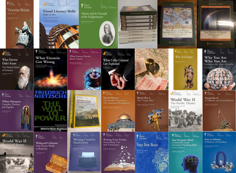 The Great Courses - The Modern Scholar - Volume - V,W,Y and Z ~ 36 MP3 AUDIOBOOK COLLECTION