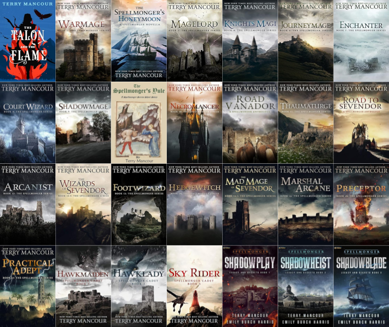 Spellmonger Series & more by Terry Mancour ~ 31 MP3 AUDIOBOOK COLLECTION