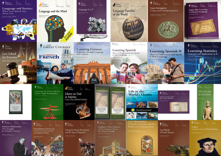 The Great Courses - The Modern Scholar - Volume - L ~ 34 MP3 AUDIOBOOK COLLECTION