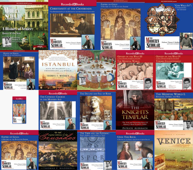 Thomas F Madden ~ 20 MP3 AUDIOBOOK COLLECTION