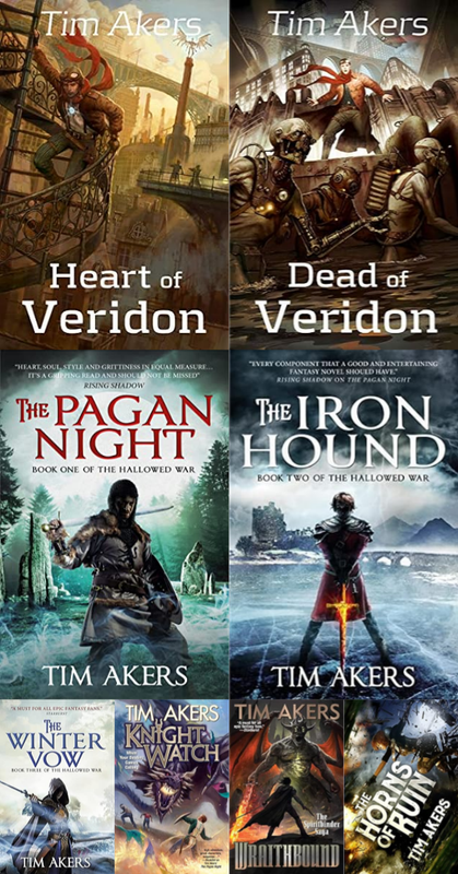 Burn Cycle Series & more by Tim Akers ~ 8 MP3 AUDIOBOOK COLLECTION