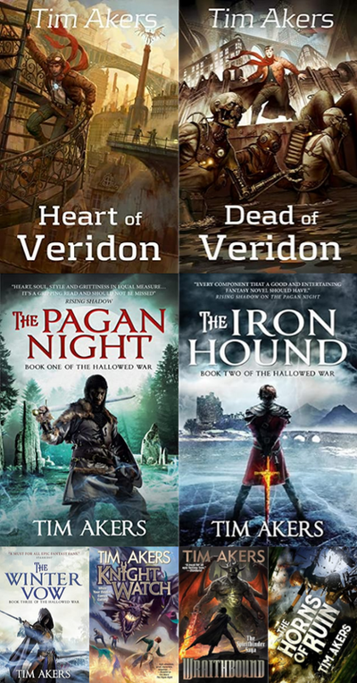 Burn Cycle Series & more by Tim Akers ~ 8 MP3 AUDIOBOOK COLLECTION