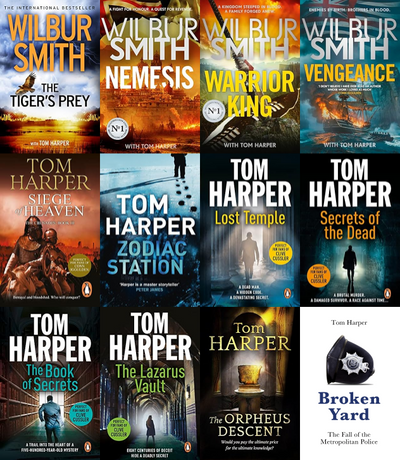 Courtney Series & more by Tom Harper ~ 12 MP3 AUDIOBOOK COLLECTION