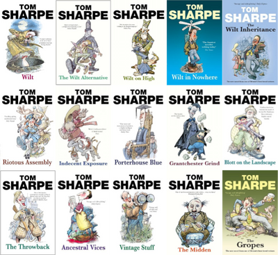 Wilt Series & more by Tom Sharpe ~ 15 MP3 AUDIOBOOK COLLECTION