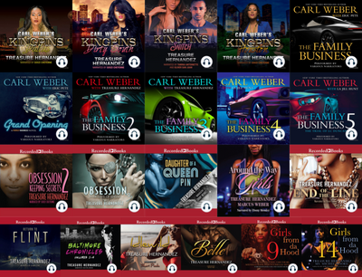 Girls From Da Hood Series & more by Treasure Hernandez ~ 21 MP3 AUDIOBOOK COLLECTION