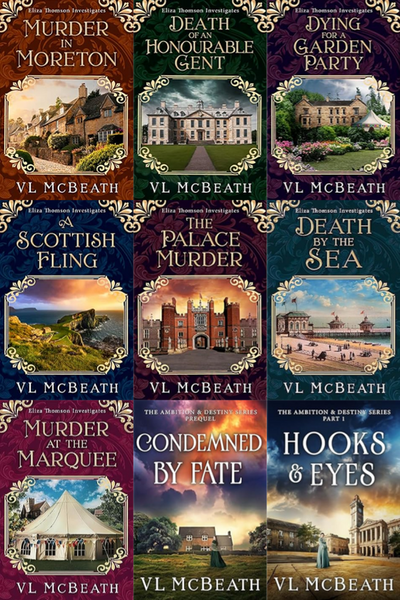 Eliza Thomson Investigates Series 7 more by V L McBeath ~ 9 MP3 AUDIOBOOK COLLECTION