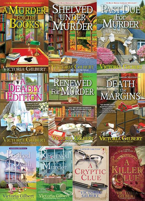 Blue Ridge Library Mysteries Series & more by Victoria Gilbert ~ 10 MP3 AUDIOBOOK COLLECTION