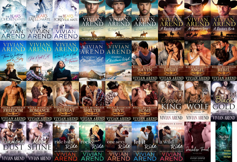 Borealis Bears Series & more by Vivian Arend ~ 36 MP3 AUDIOBOOK COLLECTION
