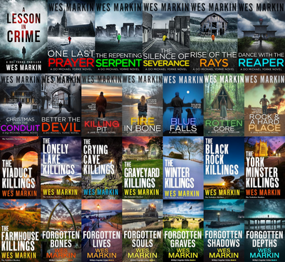 DCI Michael Yorke Series & more by Wes Markin ~ 27 MP3 AUDIOBOOK COLLECTION