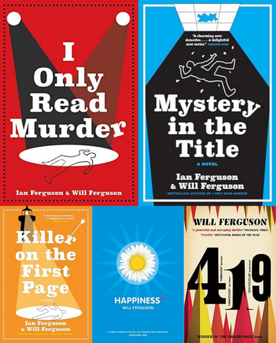 Miranda Abbott Series & more by Will Ferguson ~ 5 MP3 AUDIOBOOK COLLECTION