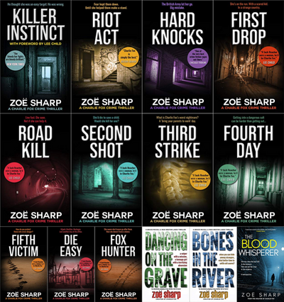 Charlie Fox Series & more by Zoe Sharp ~ 14 MP3 AUDIOBOOK COLLECTION
