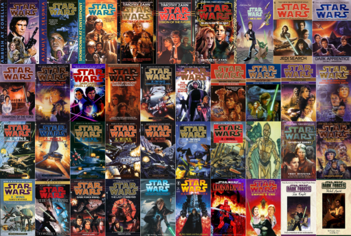 Star Wars Collection 2/3 - Rebellion era, New Republic era, New Jedi Order era ~ 80 MP3 AUDIOBOOK COLLECTION