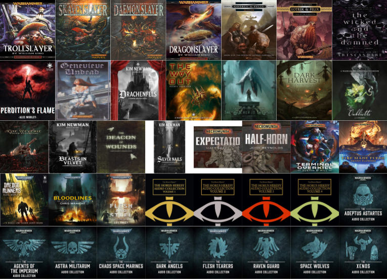 The Black Library - Warhammer 40,000 Volume 4 ~ 42 MP3 AUDIOBOOK COLLECTION