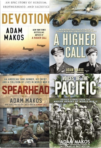 Adam Makos ~ 4 MP3 AUDIOBOOK COLLECTION