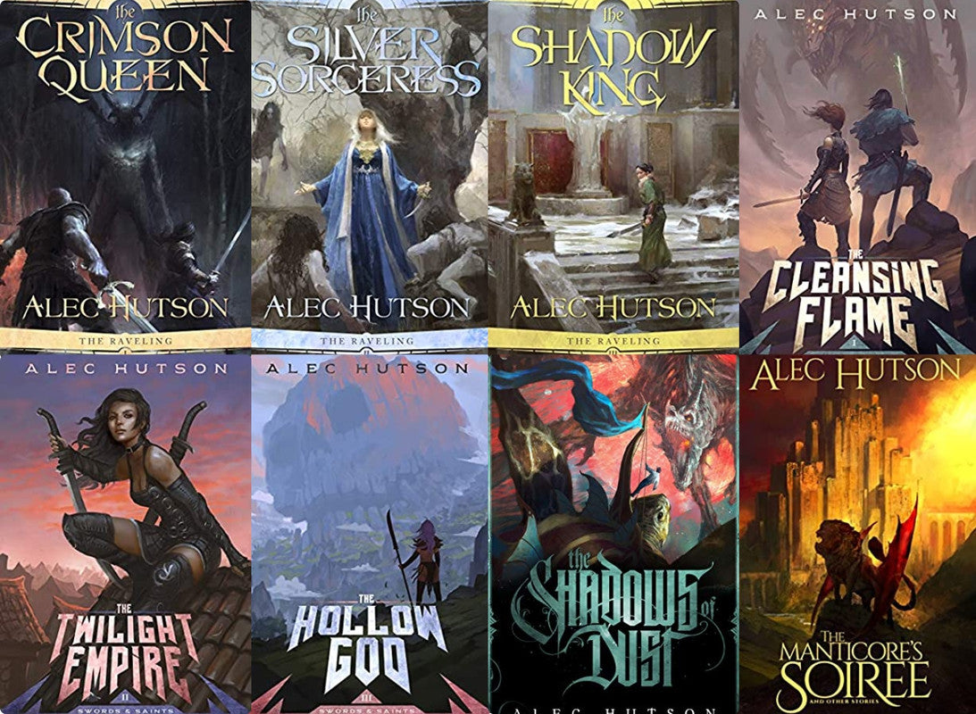 The Raveling Series & more by Alec Hutson ~ 8 MP3 AUDIOBOOK COLLECTION