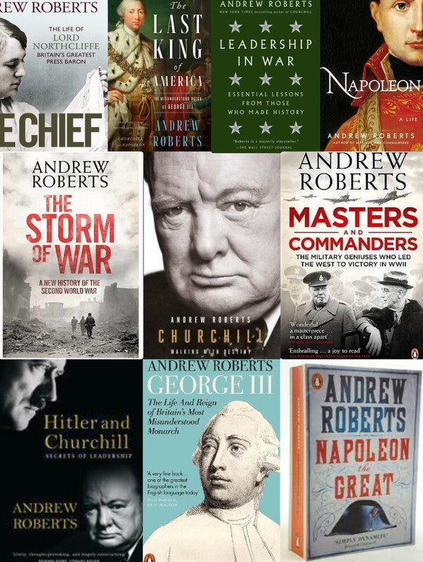 Andrew Roberts ~ 10 MP3 AUDIOBOOK COLLECTION