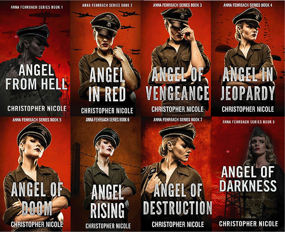 The Angel Series by Christopher Nicole ~ 8 MP3 AUDIOBOOK COLLECTION