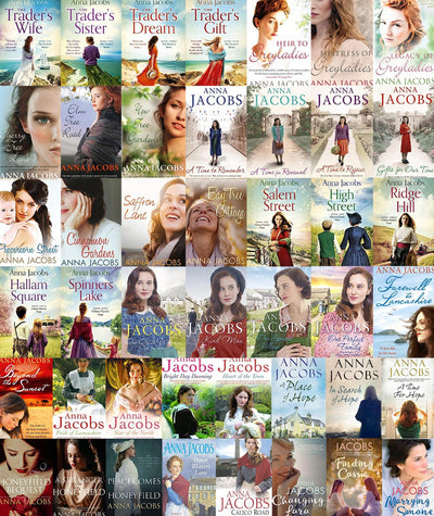 The Traders Series & more by Anna Jacobs ~ 44 AUDIOBOOK COLLECTION